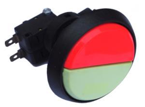 Botón pulsador doble redondo - ALBERICI IT - Con microswitches - V1310