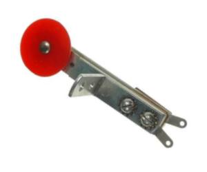 Target & switch front-rear mount assy - Round red - usada