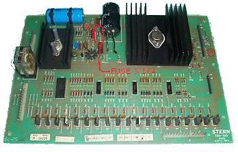 Board-Stern-Bally-AS-2582-22-Solenoid-Driver-Voltage-Regulator-Module