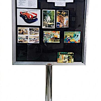 Vitrina-Panel Exhibidor Móvil